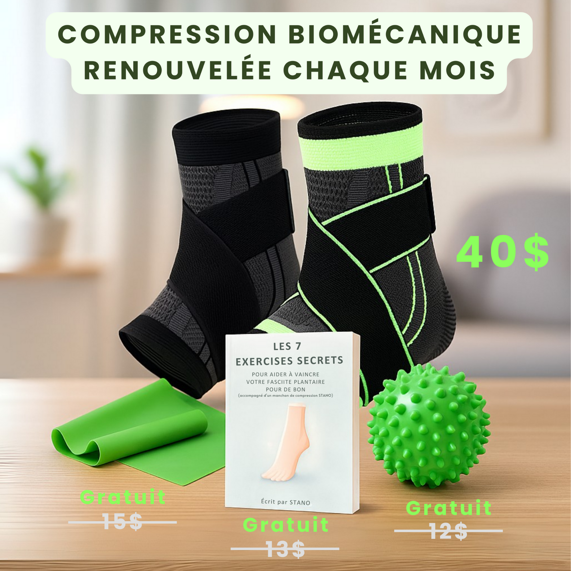 N’Ayez Plus Aucune Douleur Aux Pieds Et Retrouver Votre Mobilité Pendant 30 Jours
